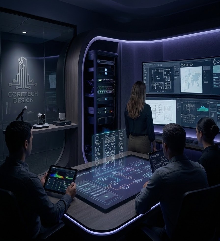 CoreTech Design Consultants Team - AV ICT ELV Security Experts GCC India